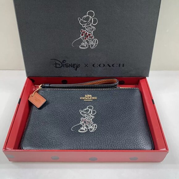 Coach Handbags - Coach Minnie Mouse Wristlet